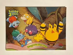 2000 Topps Pokemon The Movie 2000 Exeggcute Plus One #6 - Image 1
