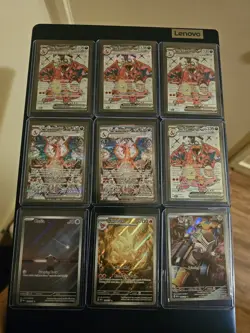 Pokemon Cards Lot of 20 SV (Base-Black Bolt) Gold Star Rare in every lot! NM+ - Image 5