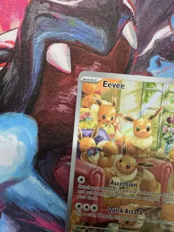 The Pokemon Company Eevee Full Art Illustration Rare Holo 188/167 SV06 - Image 3