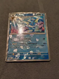 Pokemon Vaporeon 022/131 Prismatic Evolutions Master Ball Pattern NM - Image 2