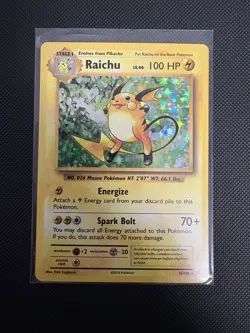 Raichu 36/108 Holo - Pokemon TCG - XY Evolutions - NM - Image 1