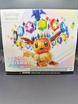 Pokemon Scarlet & Violet Prismatic Evolutions Elite Trainer Box ETB - New/Sealed - Image 1