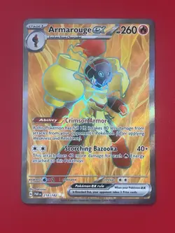 Armarouge EX 218/182 | Paradox Rift Full Art Ultra Rare | Pokemon TCG English - Image 1