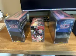 Pokemon Center Chaos Rising Elite Trainer Box Lot of 2 ETBs plus booster box - Image 4