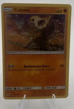 Cubone 57/131 General Mills Promo SM Forbidden Light Pokemon Holo LP - Image 2