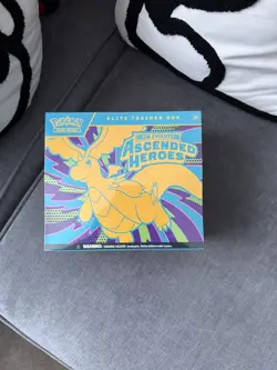 Pokemon TCG Ascended Heroes Elite Trainer Box ETB New Sealed Pokemon - Image 1