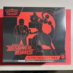 Pokemon TCG Destined Rivals Elite Trainer Box ETB - Factory Sealed - Image 1