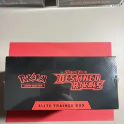 Pokemon TCG Destined Rivals Elite Trainer Box ETB - Factory Sealed - Image 3