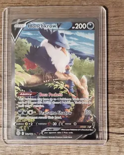 Honchkrow V - 162/172 - Pokemon Brilliant Stars Sword Shield Alternate Art NM - Image 1