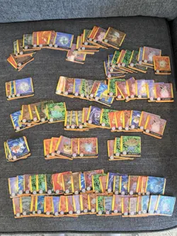 Lot of 100+ Pokemon Action Flipz Cards - Used - Image 2