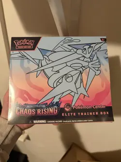 Pokemon Center Mega Evolution: Chaos Rising Elite Trainer Box English - Image 1