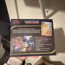Pokemon Center Mega Evolution: Chaos Rising Elite Trainer Box English - Image 3