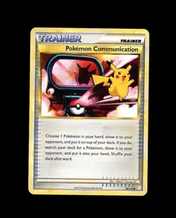 2010 Pokemon HeartGold & SoulSilver COMMUNICATION PIKACHU 98/123 NM - Image 1