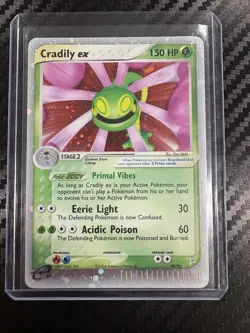 The Pokemon Company Pokemon TCG Cradily ex 90/95 Team Magma vs Aqua UR Holo - Image 1