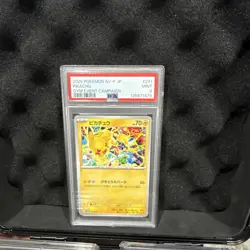 Pokemon Pikachu PSA 9 Japanese 2025 SV-P Gym Event Campaign 291 Promo Holo - Image 1