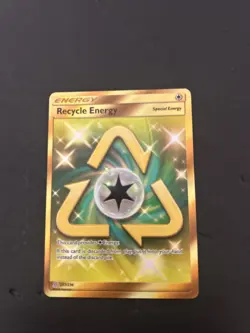 Recycle Energy (Secret) Secret Rare SM - Unified Minds 257/236 NM Pokemon TCG - Image 1