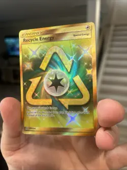 Recycle Energy (Secret) Secret Rare SM - Unified Minds 257/236 NM Pokemon TCG - Image 4
