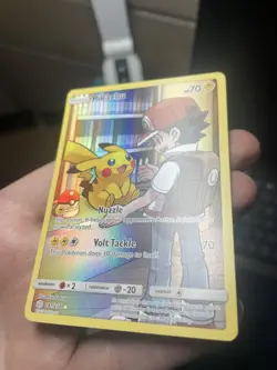 Pokemon TCG | Pikachu 241/236 | Cosmic Eclipse - Secret Rare | NM - Image 4