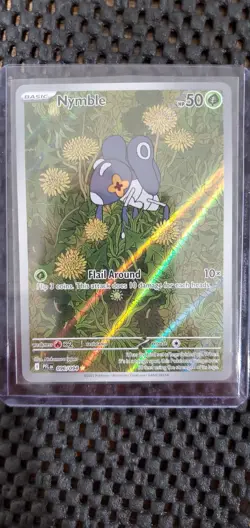 Nymble 096/094 - 2025 Pokemon TCG: Phantasmal Flames - Illustration Rare - FA - Image 1