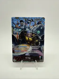 ONE PIECE ENGLISH Krieg (Alt Art) OP15-001 L Adventure on KAMI's Island - NM - Image 1