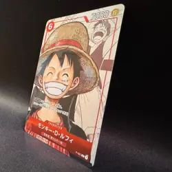 Monkey D Luffy P-001 25th Anniversary Edition Promo ONE PIECE Card Japanese NM - Image 2