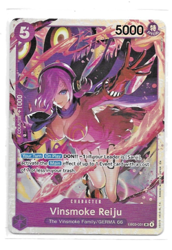 Vinsmoke Reiju EB03-031 SR One Piece Heroines Edition One Piece TCG ENGLISH NM - Image 1