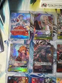 One Piece TCG JPN SR Alternate Alt Gecko Sanji Shanks Yamato Bonney Rayleigh + - Image 2
