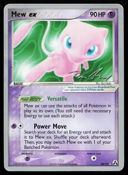 Mew ex 151/165 Rare World Championship Decks Pokemon Card played - Image 1