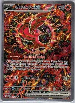 Oricorio ex 024 MEP SIR: Mega Evolution Promo - Pokemon Card - NM - Image 1