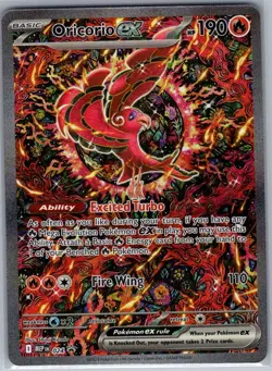 Oricorio ex 024 ME: Mega Evolution Promo - Pokemon Card - NM - Image 1