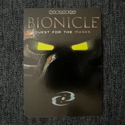 LEGO Bionicle TCG Quest For The Masks #213 BONUS CARD 1st Edition FOIL - Image 2