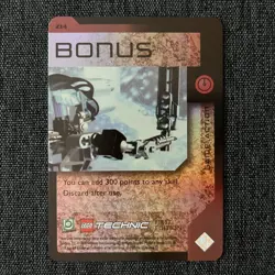 LEGO Bionicle TCG Quest For The Masks #214 BONUS CARD 1st Edition FOIL - Image 1