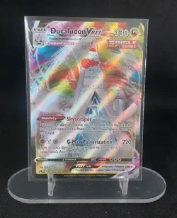 Pokemon TCG Duraludon Vmax Crown Zenith 104/159 Holo Ultra Rare - Image 1