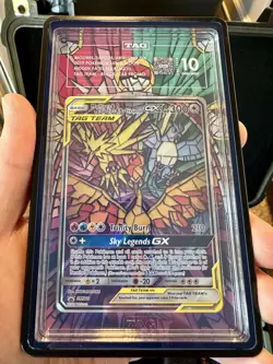 Pokemon Moltres & Zapdos & Articuno GX SM210 Tag Team Promo TAG 10 - Image 3