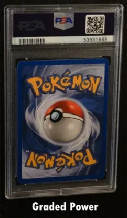 2000 Pokemon Base Set II Gyarados Holo PSA 8 (1569) 7/130 - Image 2