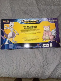 Pokemon Kanto Power Collection Box Mewtwo-EX Slowbro-EX XY Evolutions TCG SEALED 820650809446 - Image 2