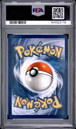 1999 POKEMON FOSSIL #14 RAICHU-HOLO PSA 8 - Image 2