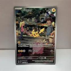 Pokemon Pikachu 173/165 Sv: Scarlet & Violet 151 Illustration Rare Holo EN - Image 1