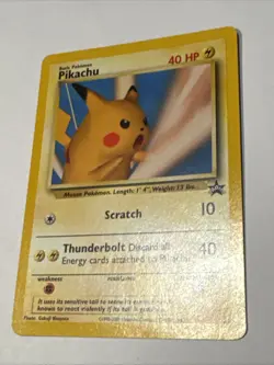 Pikachu 26 Snap Black Star Promo POKEMON TCG N/M - Image 2