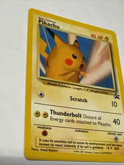 Pikachu 26 Snap Black Star Promo POKEMON TCG N/M - Image 3