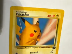 Pikachu 26 Snap Black Star Promo POKEMON TCG N/M - Image 4