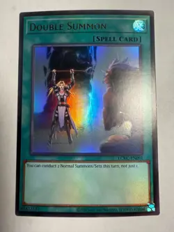 Double Summon Ultra Rare Legendary Collection Kaiba LCKC-EN091 LP - Image 1
