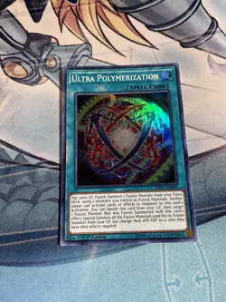 Yugioh! Ultra Polymerization HISU-EN043 Super Rare 1st Edition Near Mint - Image 1