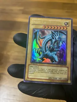 Blue-Eyes White Dragon LOB-001 LDD-S001 1st Ed Foil Spanish Version - Image 5