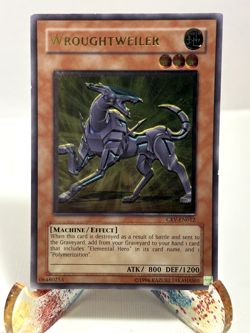 YuGiOh! Wroughtweiler CRV-EN012 Unlimited Ultimate Rare MP - Image 1