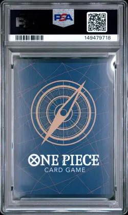 2024 ONE PIECE OP06-WINGS OF THE CAPTAIN ALTERNATE ART MONKEY D. LUFFY PSA 10 - Image 2
