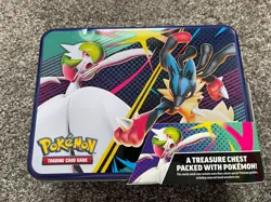 Pokemon TCG: Collector Tin Chest Mega Gardevoir & Mega Lucario - Empty/Opened #2 - Image 1