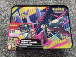 Pokemon TCG: Collector Tin Chest Mega Gardevoir & Mega Lucario - Empty/Opened #2 - Image 2