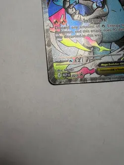 Pokemon Mega Charizard X ex 023 Me: Mega Evolution Promo Holo NM - Image 4