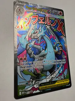 Pokemon Mega Charizard X ex 023 Me: Mega Evolution Promo Holo NM - Image 5